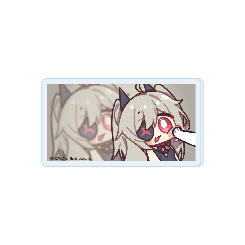 アクリルプレートバッジ DJMAX RESPECT V 20 PLATE SEASON16 E(公式イラスト) (Acrylic Plate Badge "DJMAX RESPECT/V" 20 PLATE SEASON 16 E (Official Illustration))