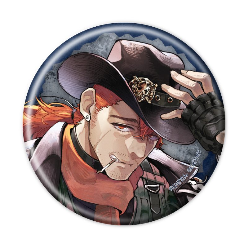 缶バッジ 純潔と鉄血 02 リヒャルト(公式イラスト) (Can Badge "Virgin And Iron Blood" 02 Richard (Official Illustration))