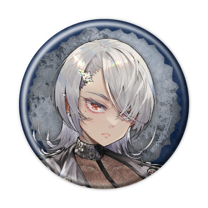 缶バッジ 純潔と鉄血 03 ステラ(公式イラスト) (Can Badge "Virgin And Iron Blood" 03 Stella (Official Illustration))