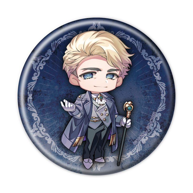 缶バッジ 純潔と鉄血 06 マクシミリアン(公式イラスト) (Can Badge "Virgin And Iron Blood" 06 Maximilian (Official Illustration))