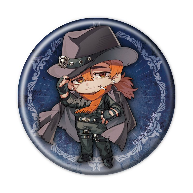 缶バッジ 純潔と鉄血 07 リヒャルト(公式イラスト) (Can Badge "Virgin And Iron Blood" 07 Richard (Official Illustration))