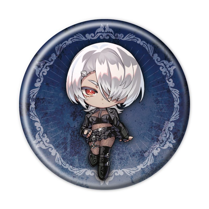 缶バッジ 純潔と鉄血 08 ステラ(公式イラスト) (Can Badge "Virgin And Iron Blood" 08 Stella (Official Illustration))