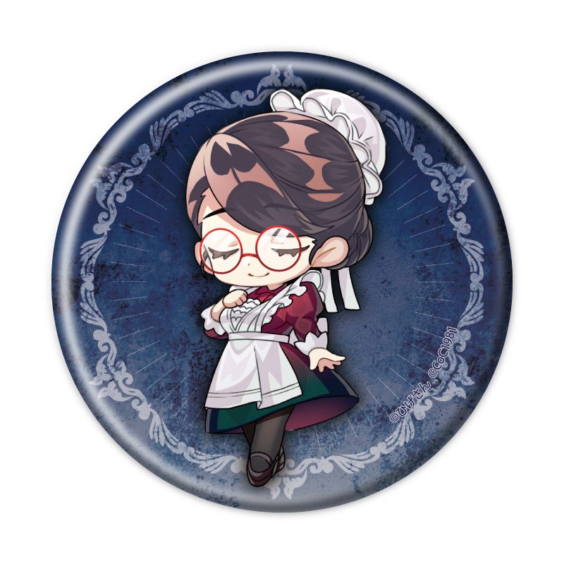 缶バッジ 純潔と鉄血 09 ルーファ(公式イラスト) (Can Badge "Virgin And Iron Blood" 09 Rufus (Official Illustration))