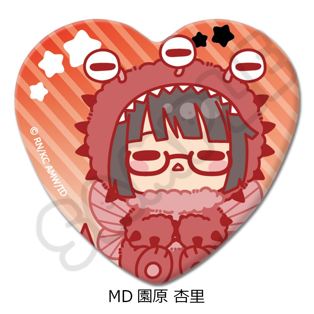 デュラララ!!×2 ハート型缶バッジ MD 園原杏里 ("Durarara!!x2" Heart Can Badge MD Sonohara Anri)