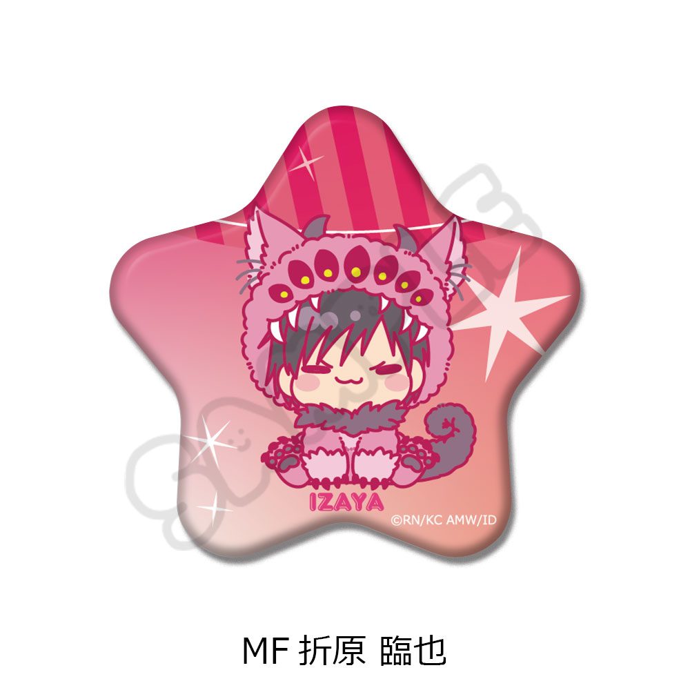 デュラララ!!×2 星型缶バッジ MF 折原臨也 ("Durarara!!x2" Star Can Badge MF Orihara Izaya)