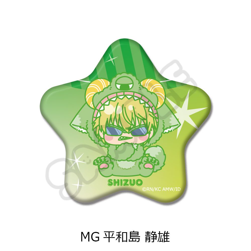 デュラララ!!×2 星型缶バッジ MG 平和島静雄 ("Durarara!!x2" Star Can Badge MG Heiwajima Shizuo)