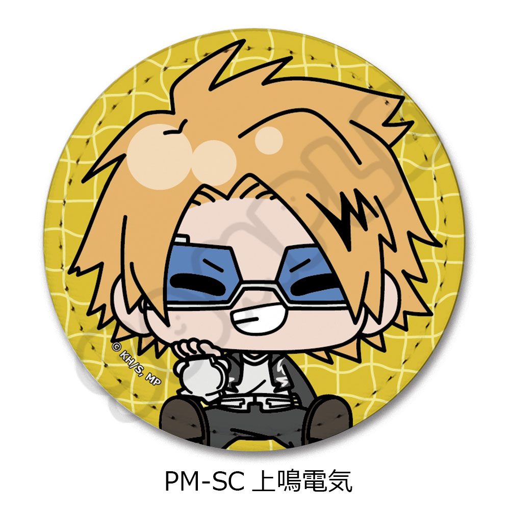 僕のヒーローアカデミア POTEmocho 第2弾 レザーバッジ PM-SC 上鳴電気 ("My Hero Academia" POTEmocho Vol. 2 Leather Badge PM-SC Kaminari Denki)