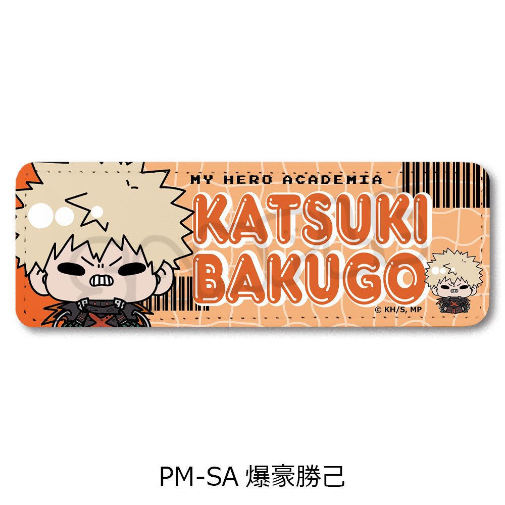 僕のヒーローアカデミア POTEmocho 第2弾 レザーバッジ(ロング) PM-SA 爆豪勝己 ("My Hero Academia" POTEmocho Vol. 2 Leather Badge (Long) PM-SA Bakugo Katsuki)