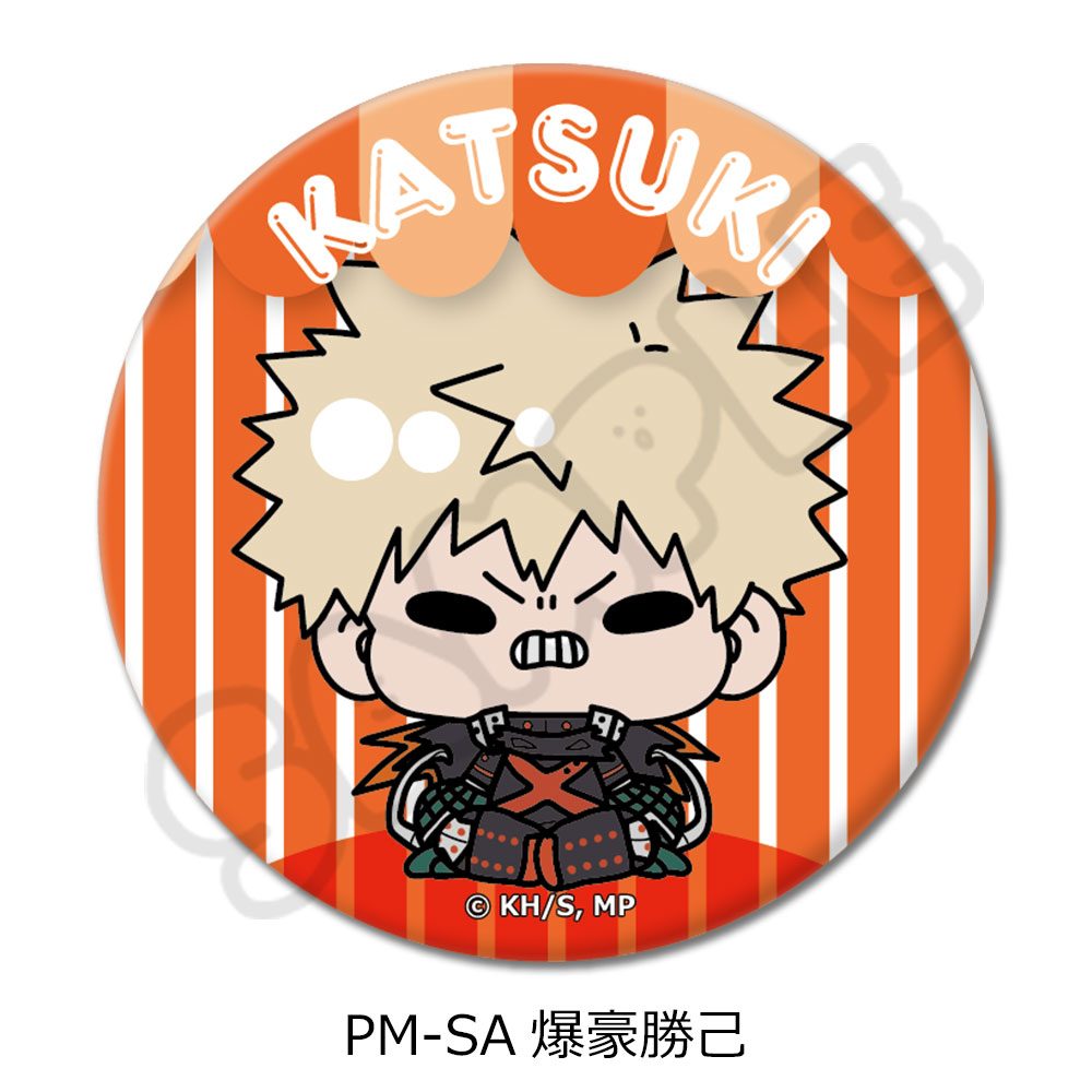 僕のヒーローアカデミア POTEmocho 第2弾 丸形缶バッジ(57mm) PM-SA 爆豪勝己 ("My Hero Academia" POTEmocho Vol. 2 Round Can Badge (57mm) PM-SA Bakugo Katsuki)