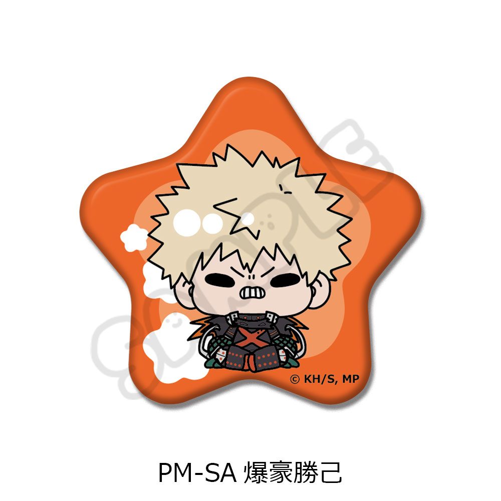 僕のヒーローアカデミア POTEmocho 第2弾 星型缶バッジ PM-SA 爆豪勝己 ("My Hero Academia" POTEmocho Vol. 2 Star Can Badge PM-SA Bakugo Katsuki)