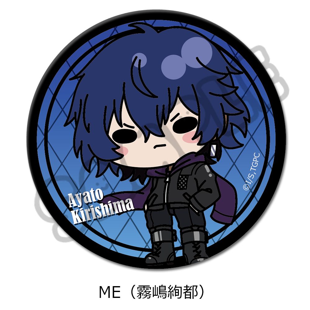 東京喰種トーキョーグール 3way缶バッジ ME 霧嶋絢都 ("Tokyo Ghoul" 3 Way Can Badge ME Kirishima Ayato)