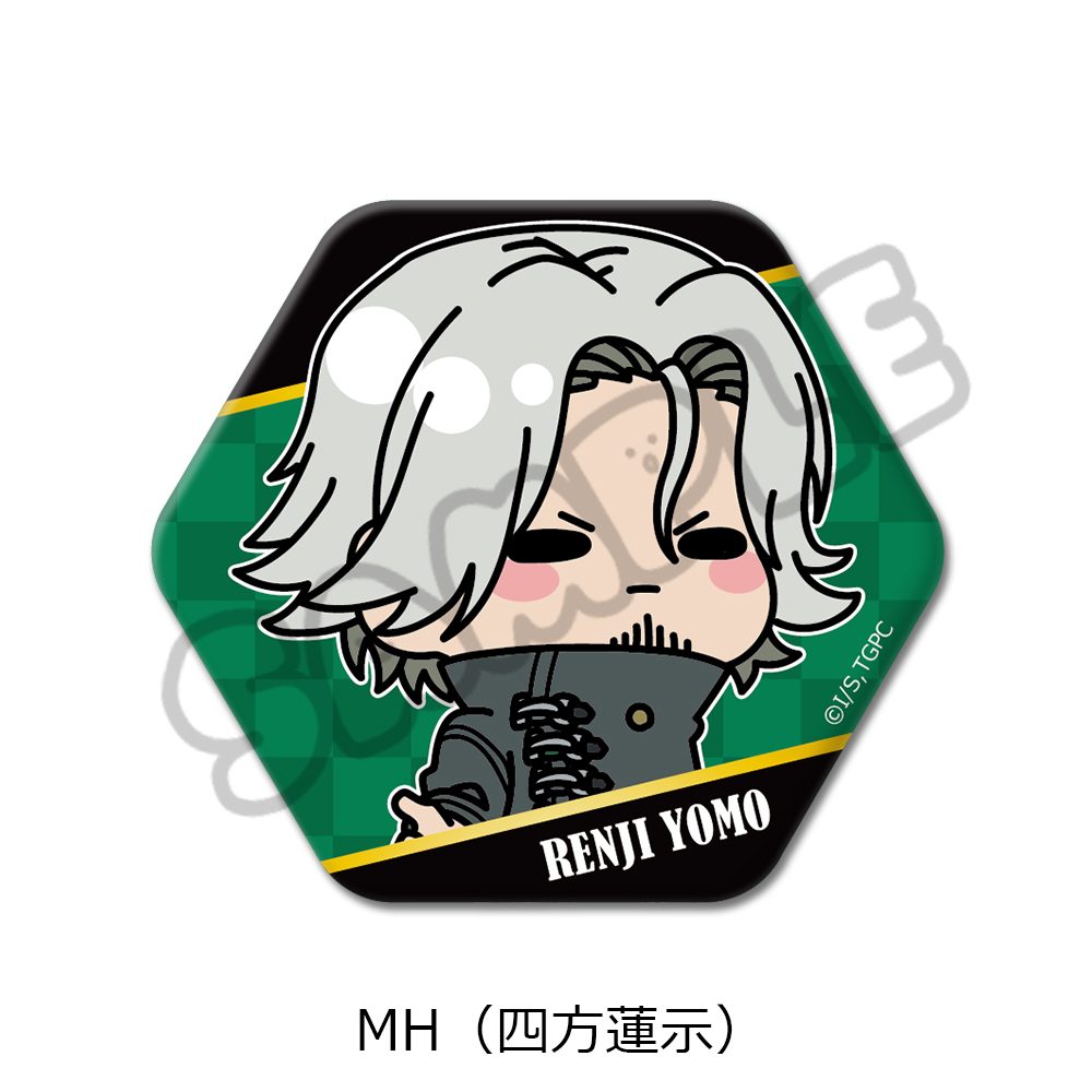 東京喰種トーキョーグール 六角形缶バッジ MH 四方蓮示 ("Tokyo Ghoul" Hexagonal Can Badge MH Yomo Renji)