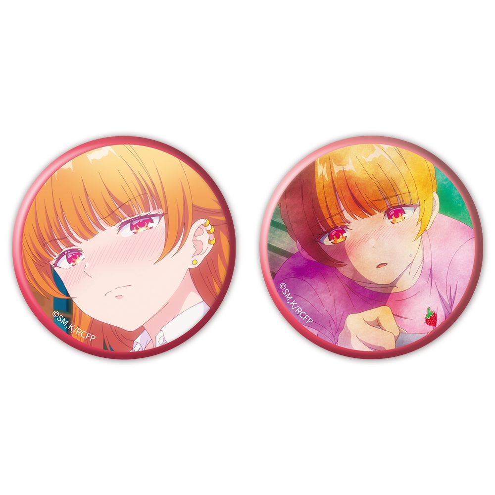 幼馴染とはラブコメにならない 缶バッジ2個セット 火威灯 ("You Can't Be In a Rom-Com with Your Childhood Friends!" Can Badge 2 Set Hiodoshi Akari)