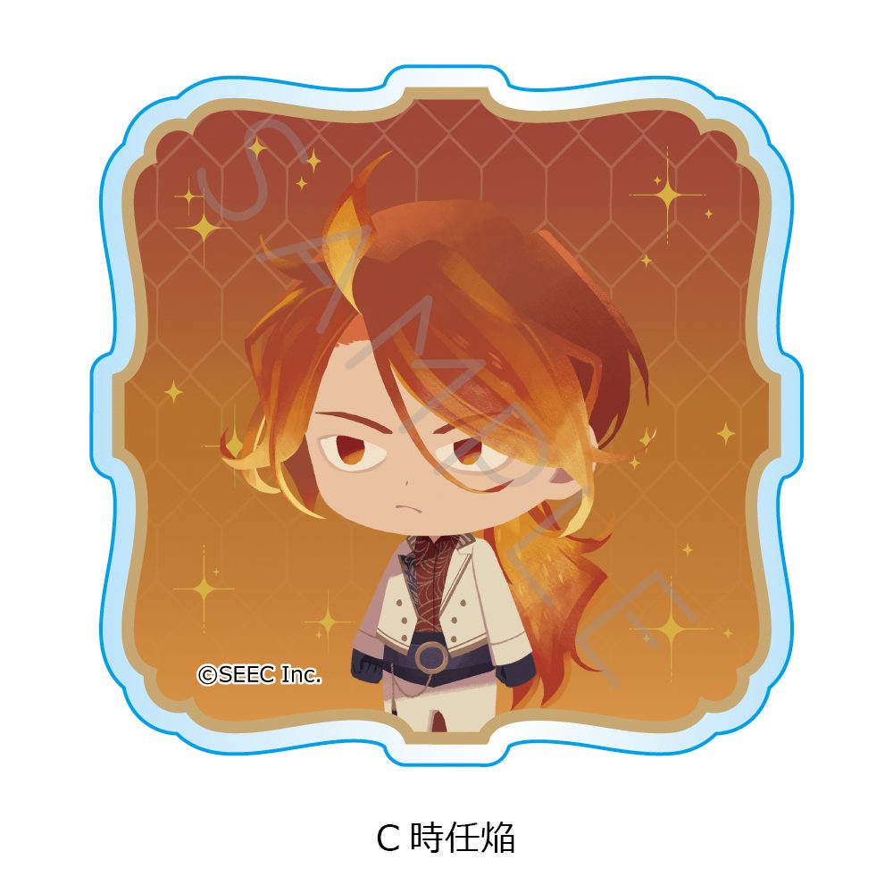 誰ソ彼ホテル -蕾- 3wayアクリルバッジ C 時任焔 ("Tasokare Hotel -Tsubomi-" 3 Way Acrylic Badge C Tokito En)