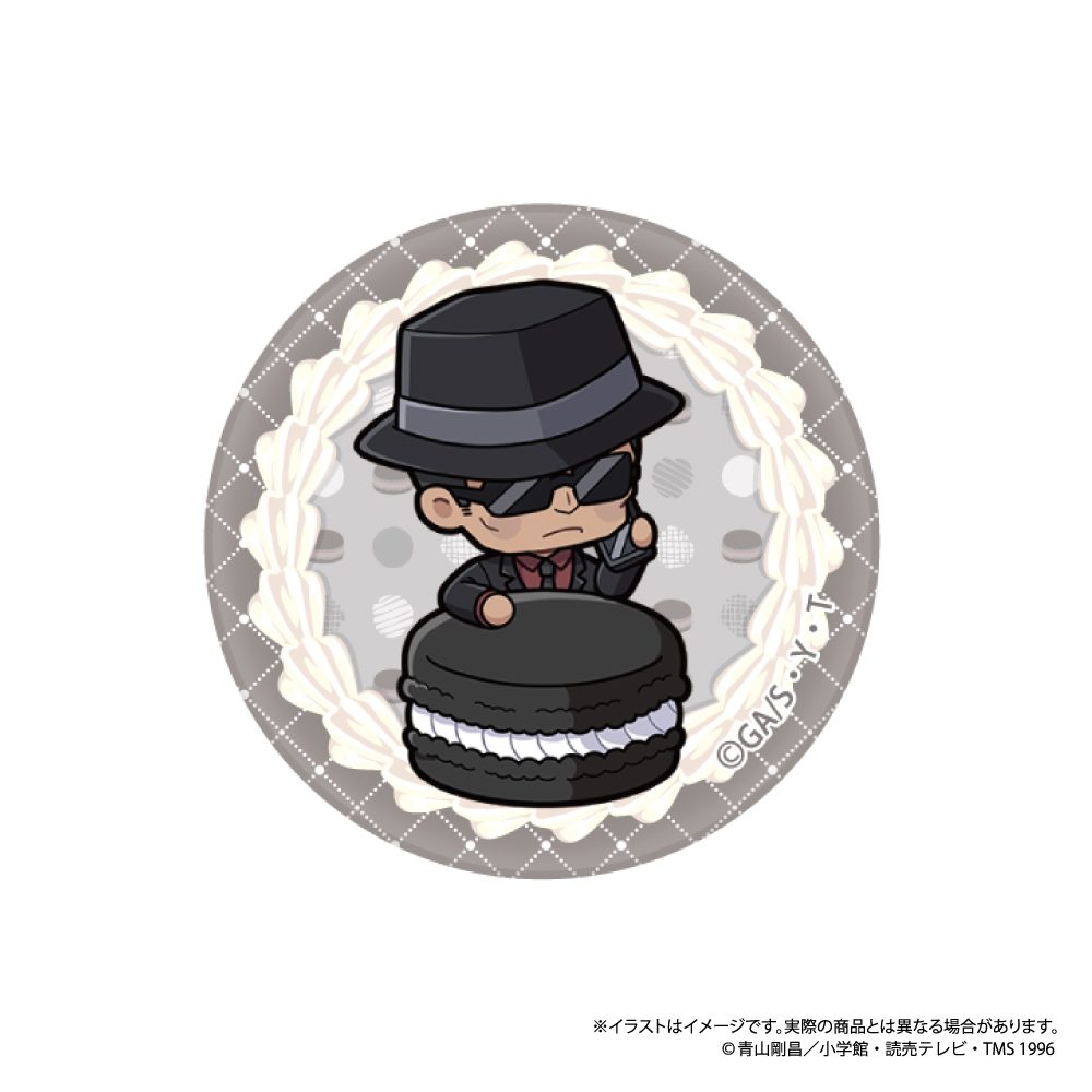 名探偵コナン ガラスマグネット ウォッカSD(マカロンVol.2) ("Detective Conan" Glass Magnet Vodka SD (Macaron Vol. 2))