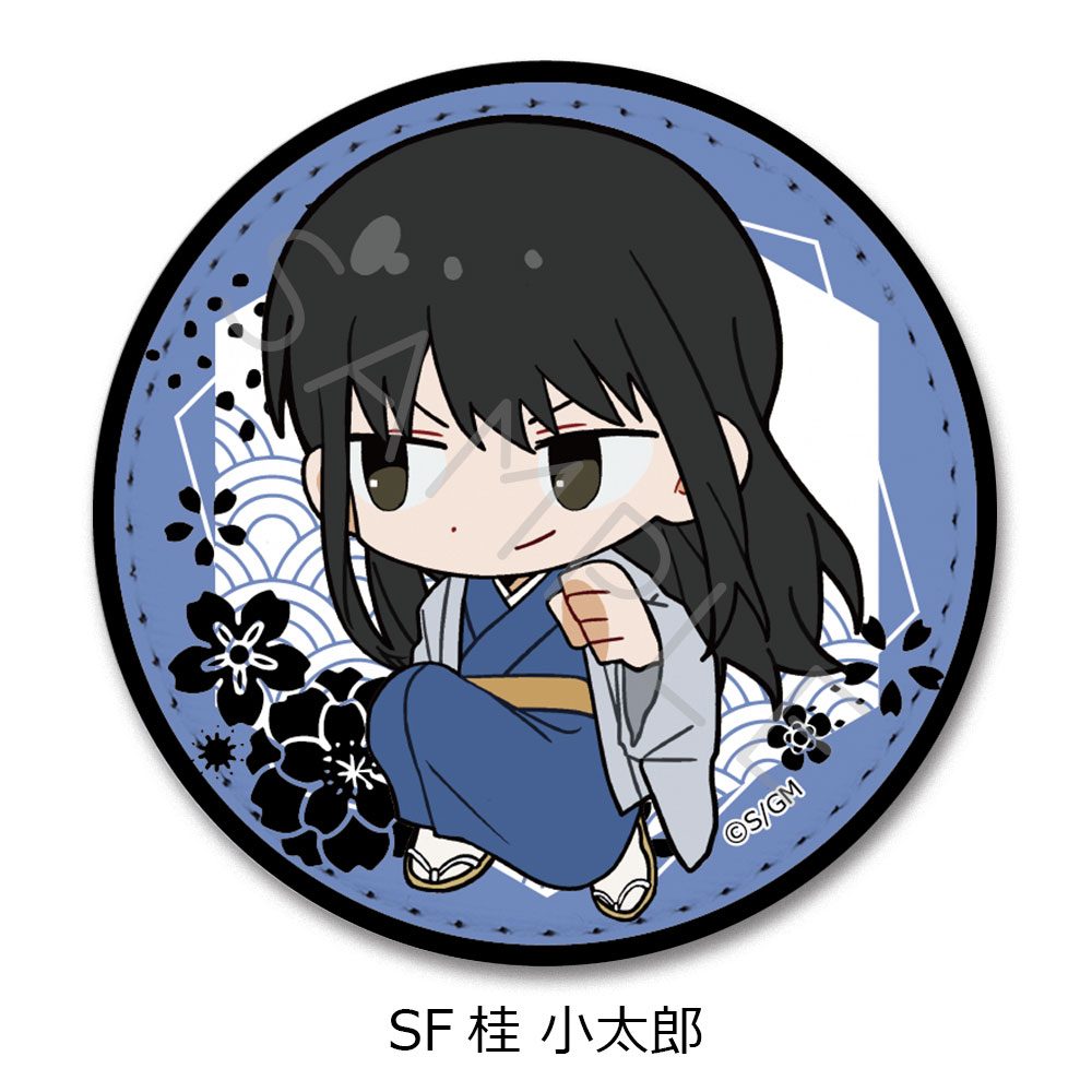 新劇場版 銀魂 -吉原大炎上- レザーバッジ(ちぽっけシリーズ) SF 桂小太郎 ("New Gintama The Movie: -Yoshiwara in Flames-" Leather Badge (Chipokke Series) SF Katsura Kotarou)