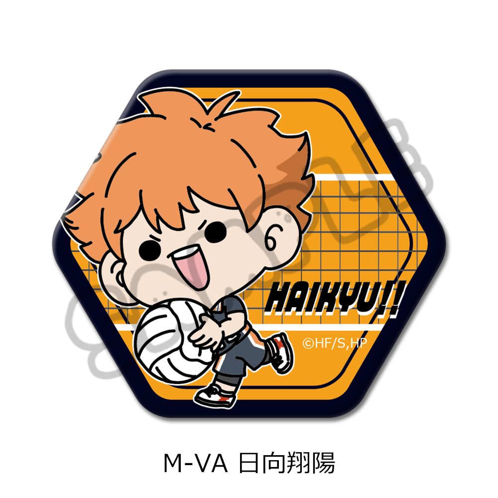 ハイキュー!! 第8弾 六角形缶バッジ(mochocho) M-VA 日向翔陽 ("Haikyu!!" Vol. 8 Hexagonal Can Badge (mochocho) M-VA Hinata Shoyo)