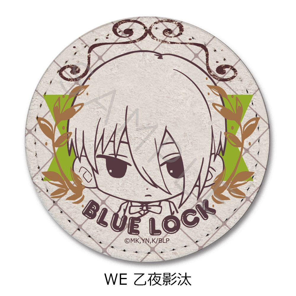 ブルーロック 第10弾 レザーバッジ(丸形) WE 乙夜影汰 ("Blue Lock" Vol. 10 Leather Badge (Round) WE Otoya Eita)