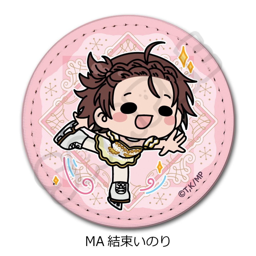 メダリスト レザーバッジ(丸形) MA 結束いのり ("Medalist" Leather Badge (Round) MA Yuitsuka Inori)