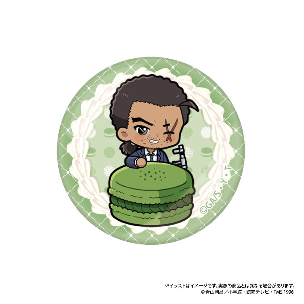 名探偵コナン ガラスマグネット 大和敢助SD(マカロンVol.1) ("Detective Conan" Glass Magnet Yamato Kansuke SD (Macaron Vol. 1))