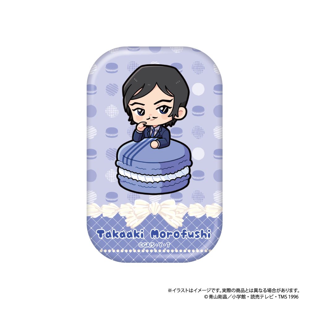 名探偵コナン 長方形型缶バッジ 諸伏高明SD(マカロンVol.1) ("Detective Conan" Rectangle Can Badge Morofushi Takaaki SD (Macaron Vol. 1))