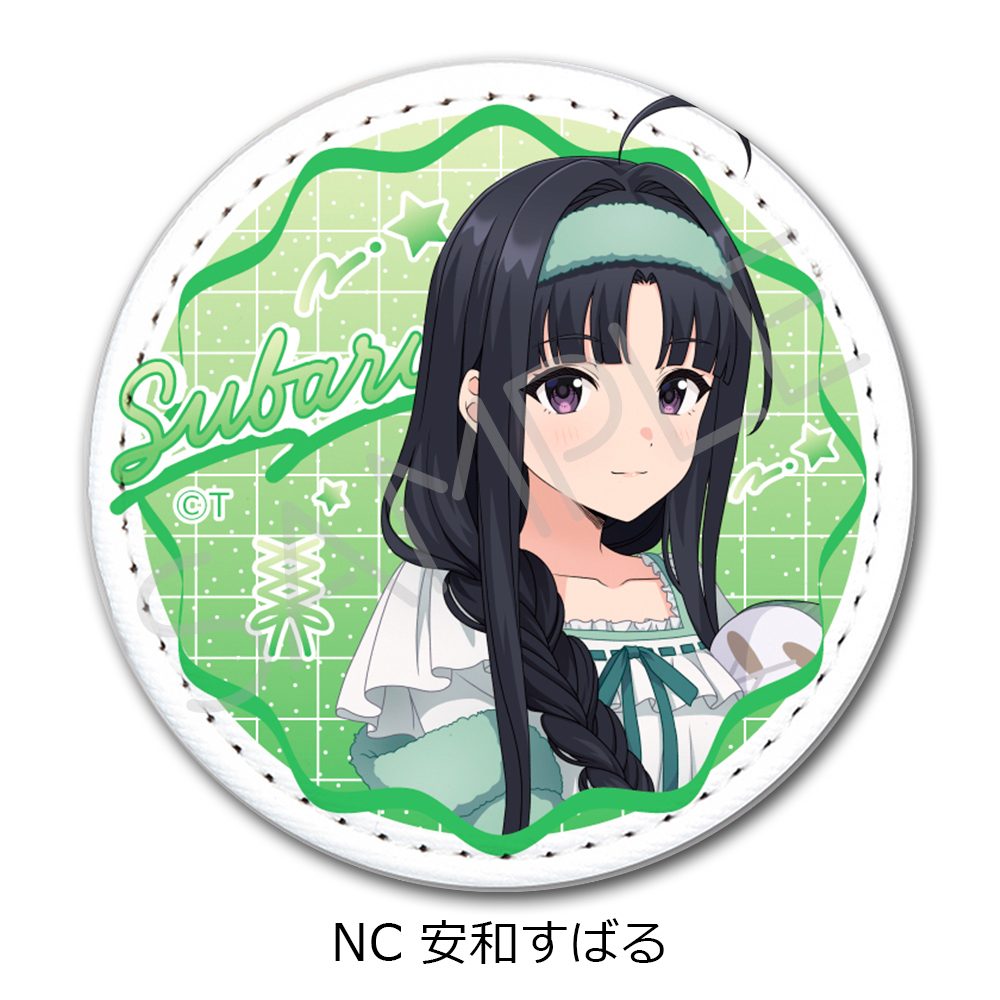 ガールズバンドクライ 第4弾 レザーバッジ(丸形) NC 安和すばる ("Girls Band Cry" Vol. 4 Leather Badge (Round) NC Awa Subaru)