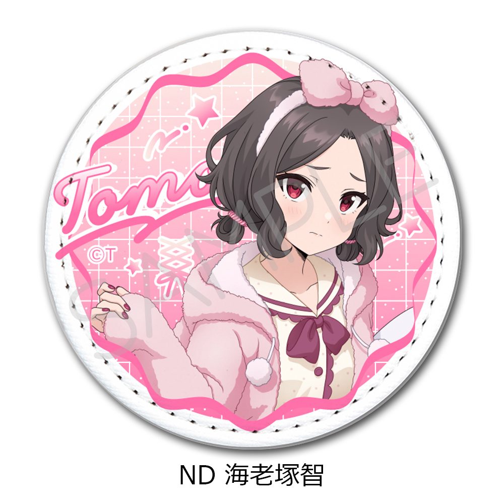 ガールズバンドクライ 第4弾 レザーバッジ(丸形) ND 海老塚智 ("Girls Band Cry" Vol. 4 Leather Badge (Round) ND Ebizuka Tomo)