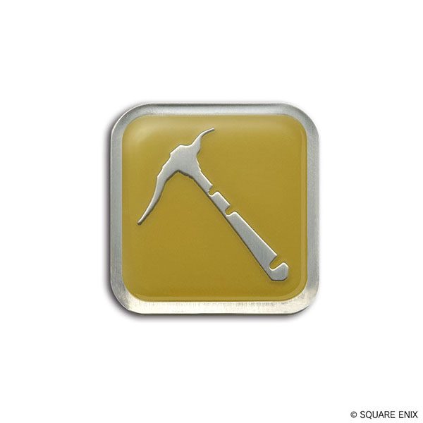 ファイナルファンタジーXIV ギャザラーピンバッチ 採掘師 ("Final Fantasy XIV" Class Icon Pin Badge Miner)