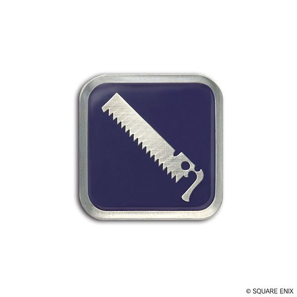 ファイナルファンタジーXIV クラフターピンバッチ 木工師 ("Final Fantasy XIV" Class Icon Pin Badge Carpenter)