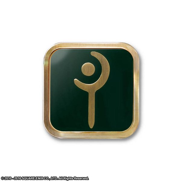 ファイナルファンタジーXIV ジョブピンバッチ 白魔道士 ("Final Fantasy XIV" Job Pin Badge White Mage)