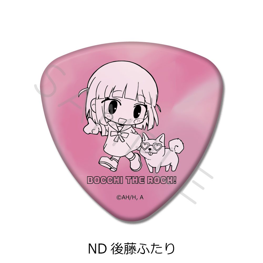 ぼっち・ざ・ろっく! 第4弾 ピック型缶バッジ ND 後藤ふたり ("Bocchi the Rock!" Vol. 4 Pick Type Can Badge ND Gotoh Futari)
