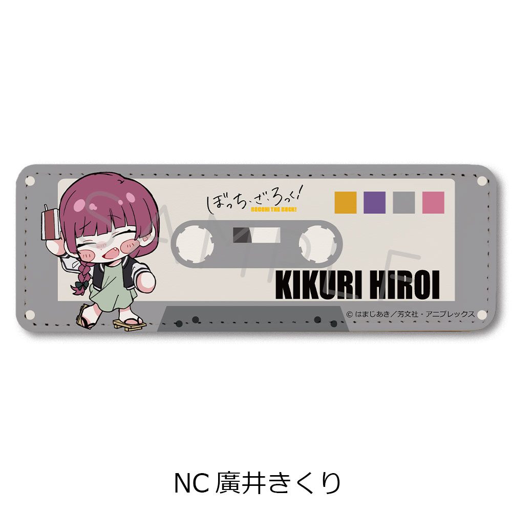 ぼっち・ざ・ろっく! 第4弾 レザーバッジ(ロング) NC 廣井きくり ("Bocchi the Rock!" Vol. 4 Leather Badge (Long) NC Hiroi Kikuri)
