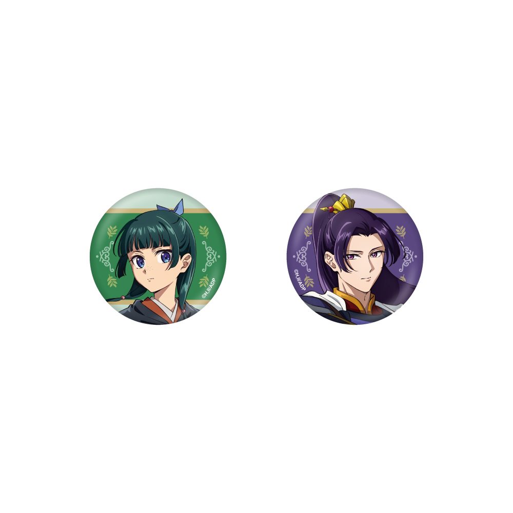 薬屋のひとりごと 缶バッジセット 猫猫・壬氏(砦Ver.) ("The Apothecary Diaries" Can Badge Set Maomao & Jinshi (Fortress Ver.))