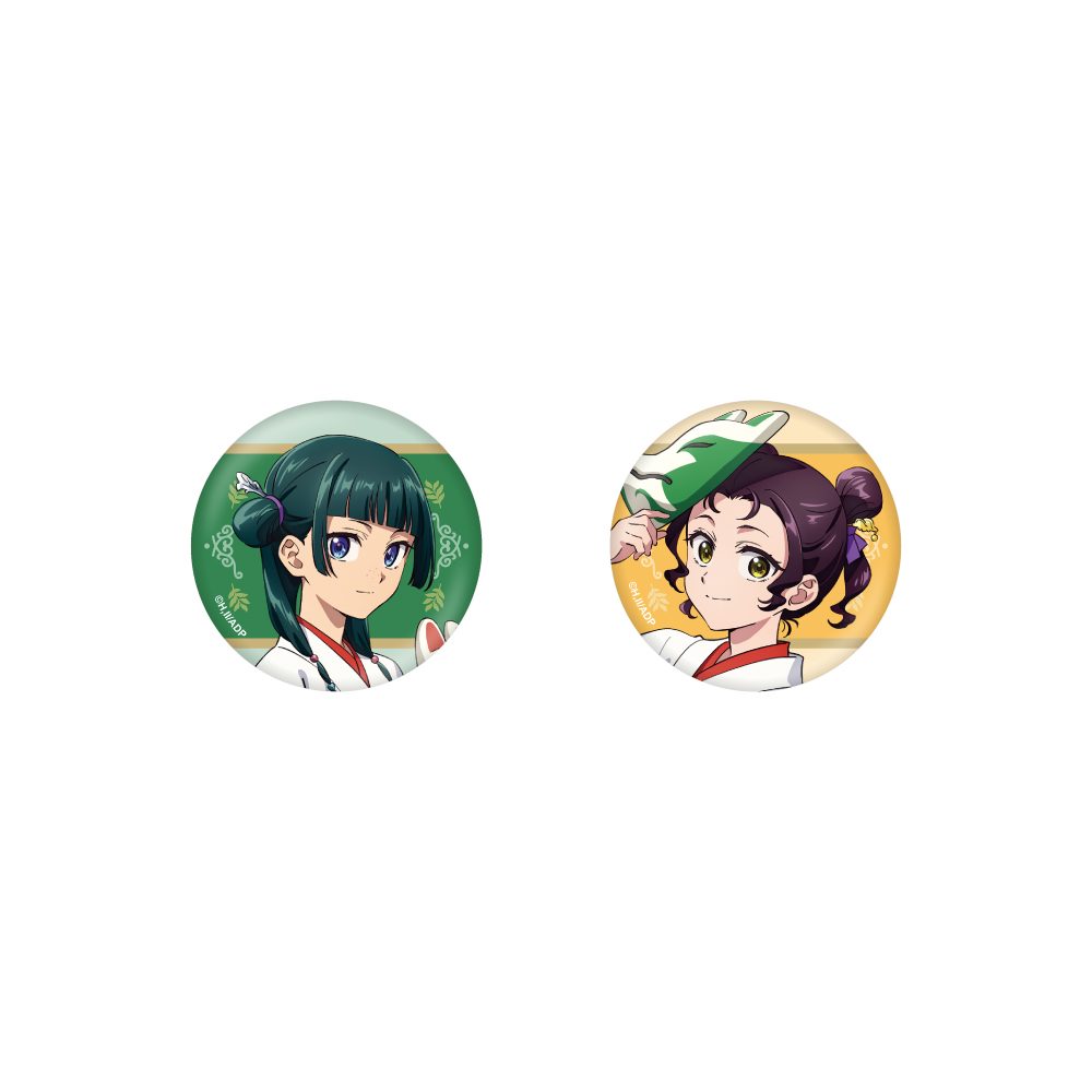 薬屋のひとりごと 缶バッジセット 猫猫・子翠(狐の里Ver.) ("The Apothecary Diaries" Can Badge Set Maomao & Shisui (Fox Village Ver.))