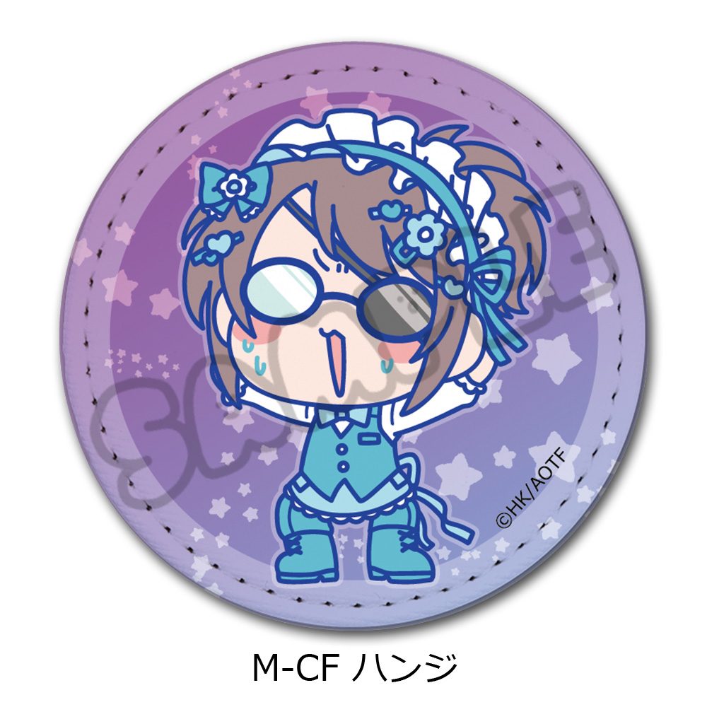 進撃の巨人 The Final Season 第16弾 レザーバッジ(丸形) M-CF ハンジ ("Attack on Titan The Final Season" Vol. 16 Leather Badge (Round) M-CF Hans)