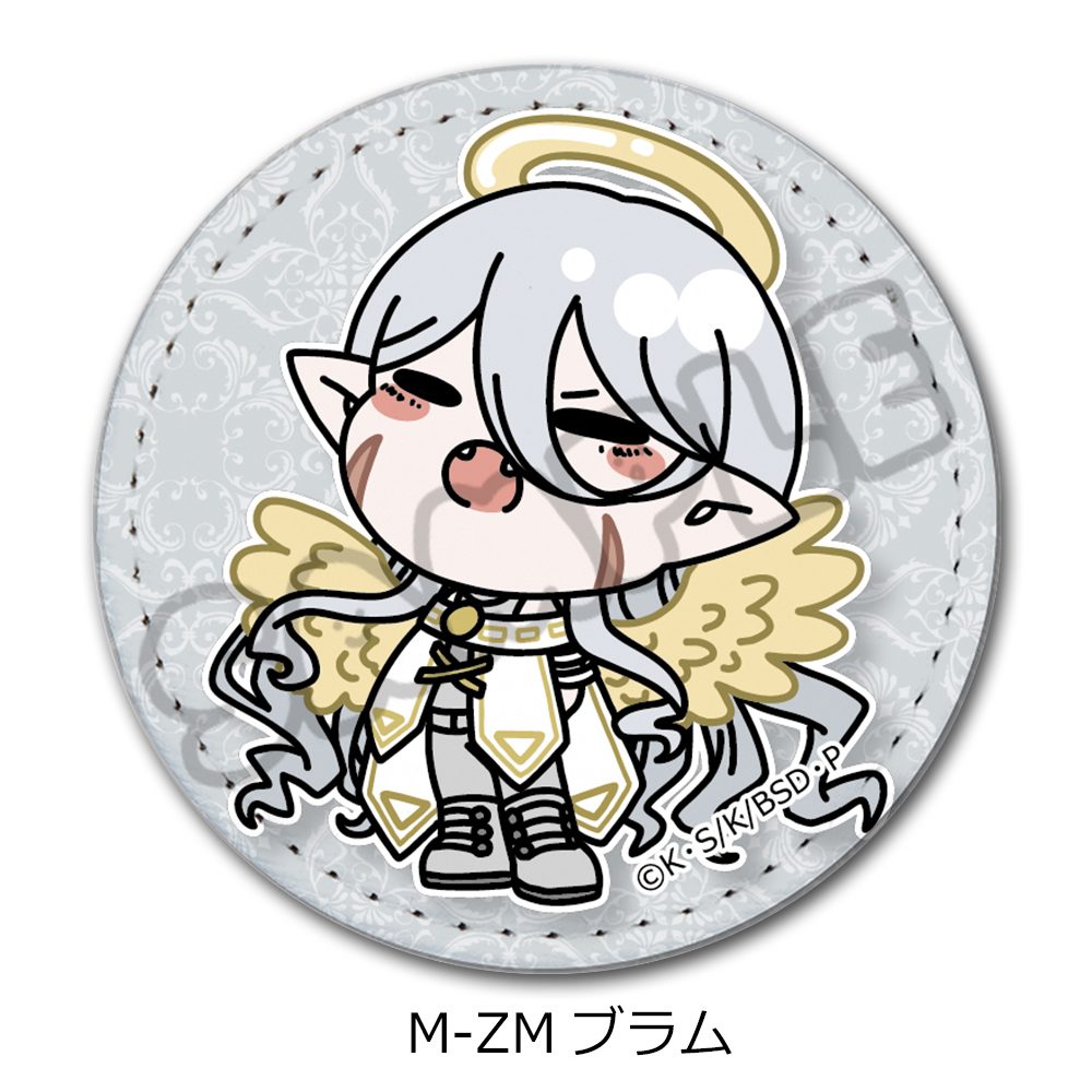 文豪ストレイドッグス 第6弾 レザーバッジ(丸形) Mocho-ZM ブラム ("Bungo Stray Dogs" Vol. 6 Leather Badge (Round) Mocho-ZM Bram)