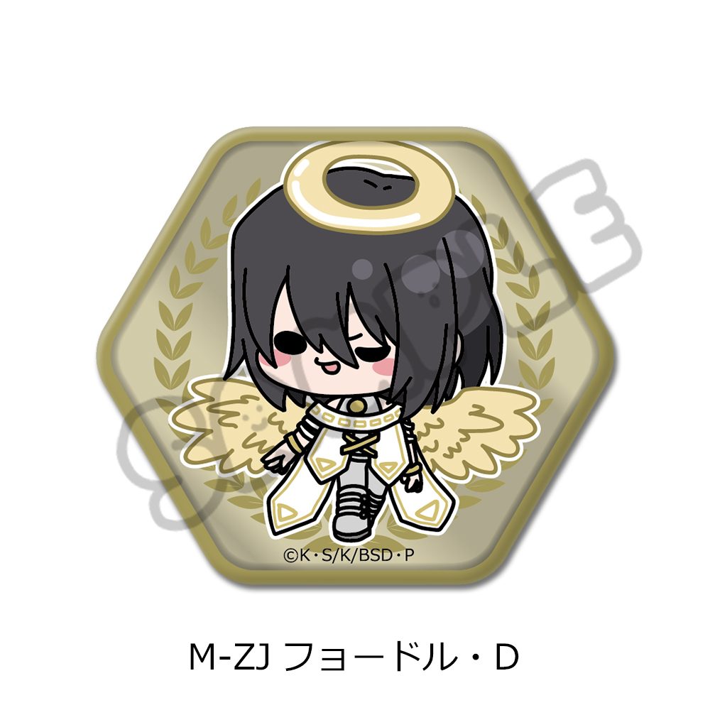 文豪ストレイドッグス 第6弾 六角形缶バッジ Mocho-ZJ フョードル・D ("Bungo Stray Dogs" Vol. 6 Hexagonal Can Badge Mocho-ZJ Fyodor D)