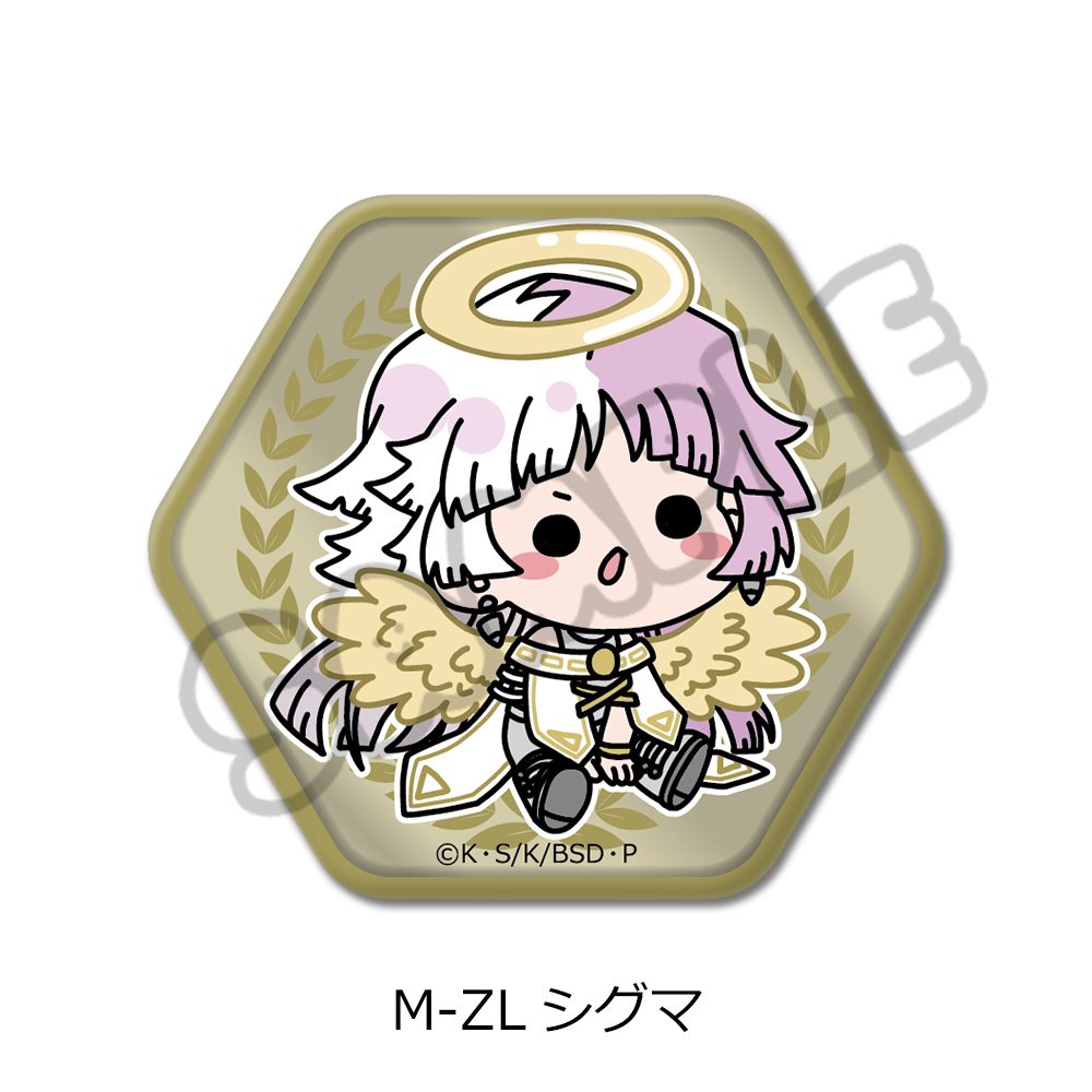 文豪ストレイドッグス 第6弾 六角形缶バッジ Mocho-ZL シグマ ("Bungo Stray Dogs" Vol. 6 Hexagonal Can Badge Mocho-ZL Sigma)