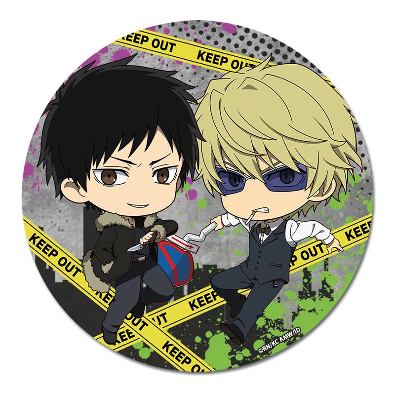 デュラララ!!×2 ぷちちょこBIG缶バッジ ("Durarara!!x2" Puchichoko Big Can Badge)