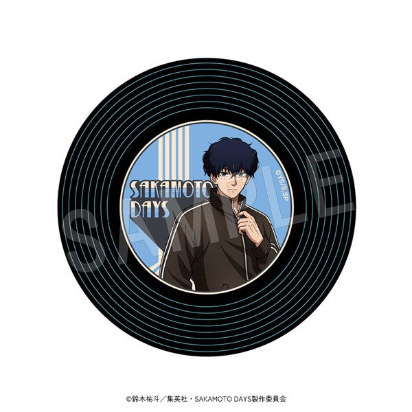 SAKAMOTO DAYS まわる!レコード風マグネット デニムVer. 勢羽夏生 ("Sakamoto Days" Rotating! Record Style Magnet Denim Ver. Seba Natsuki)