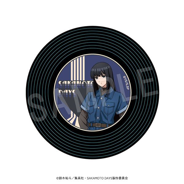 SAKAMOTO DAYS まわる!レコード風マグネット デニムVer. 大佛 ("Sakamoto Days" Rotating! Record Style Magnet Denim Ver. Osaragi)