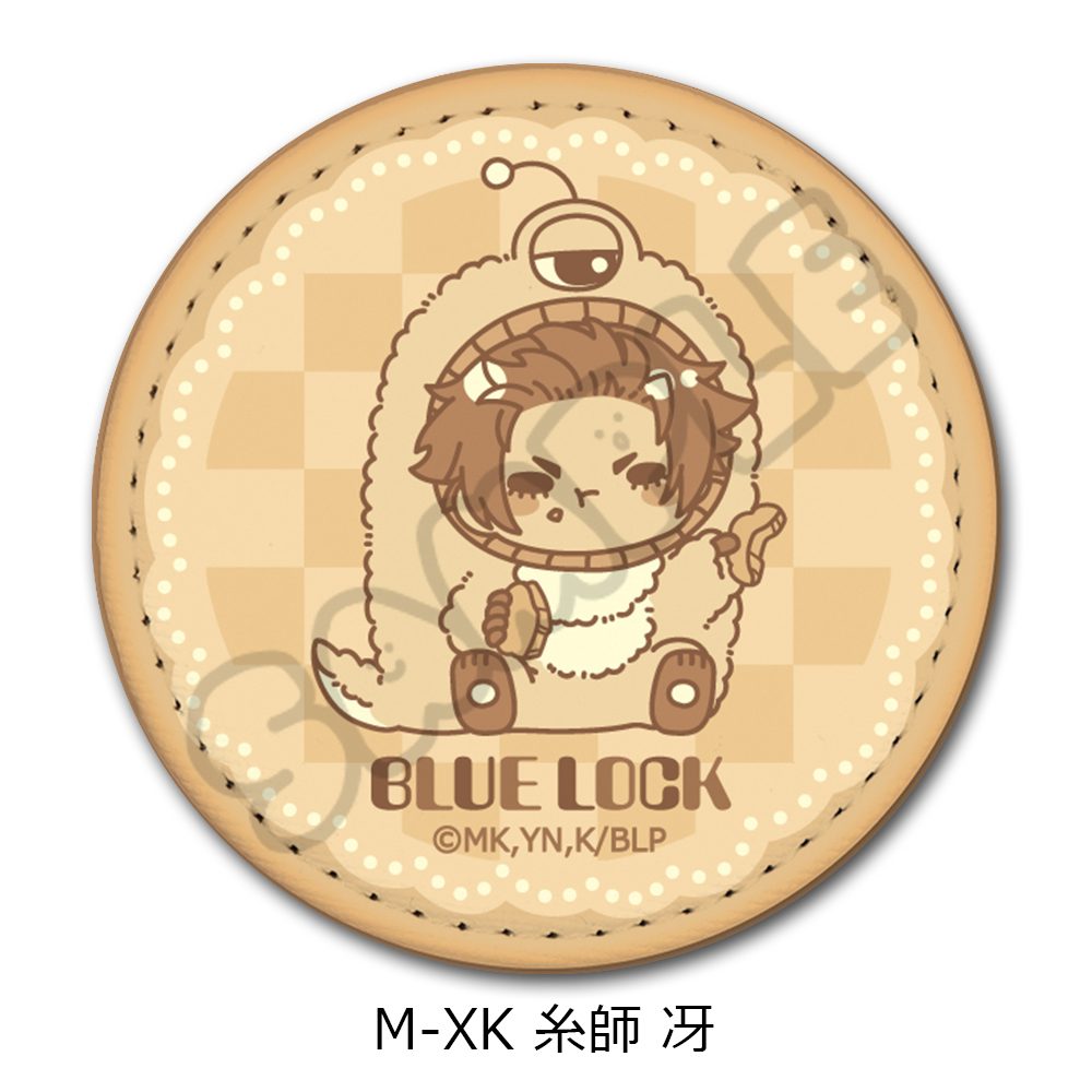 ブルーロック 第9弾 レザーバッジ(丸形) M-XK 糸師冴 ("Blue Lock" Vol. 9 Leather Badge (Round) M-XK Itoshi Sae)