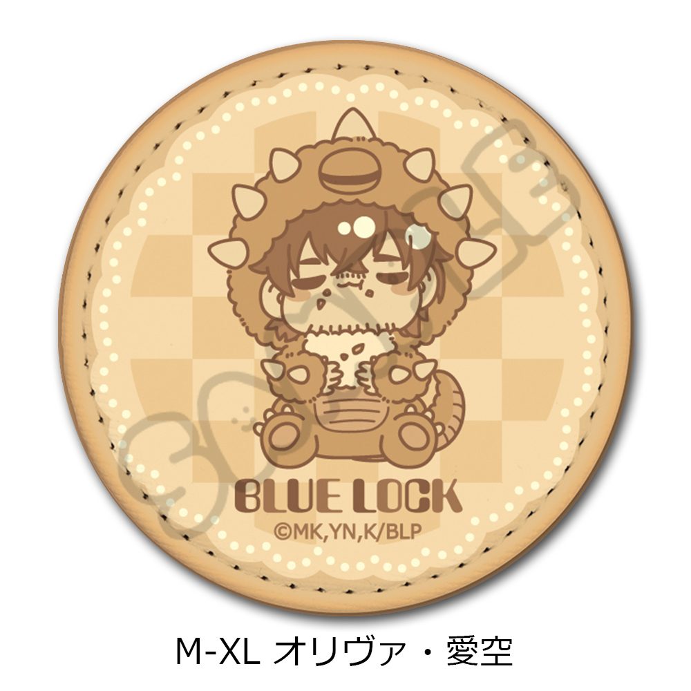 ブルーロック 第9弾 レザーバッジ(丸形) M-XL オリヴァ・愛空 ("Blue Lock" Vol. 9 Leather Badge (Round) M-XL Oliver Aiku)