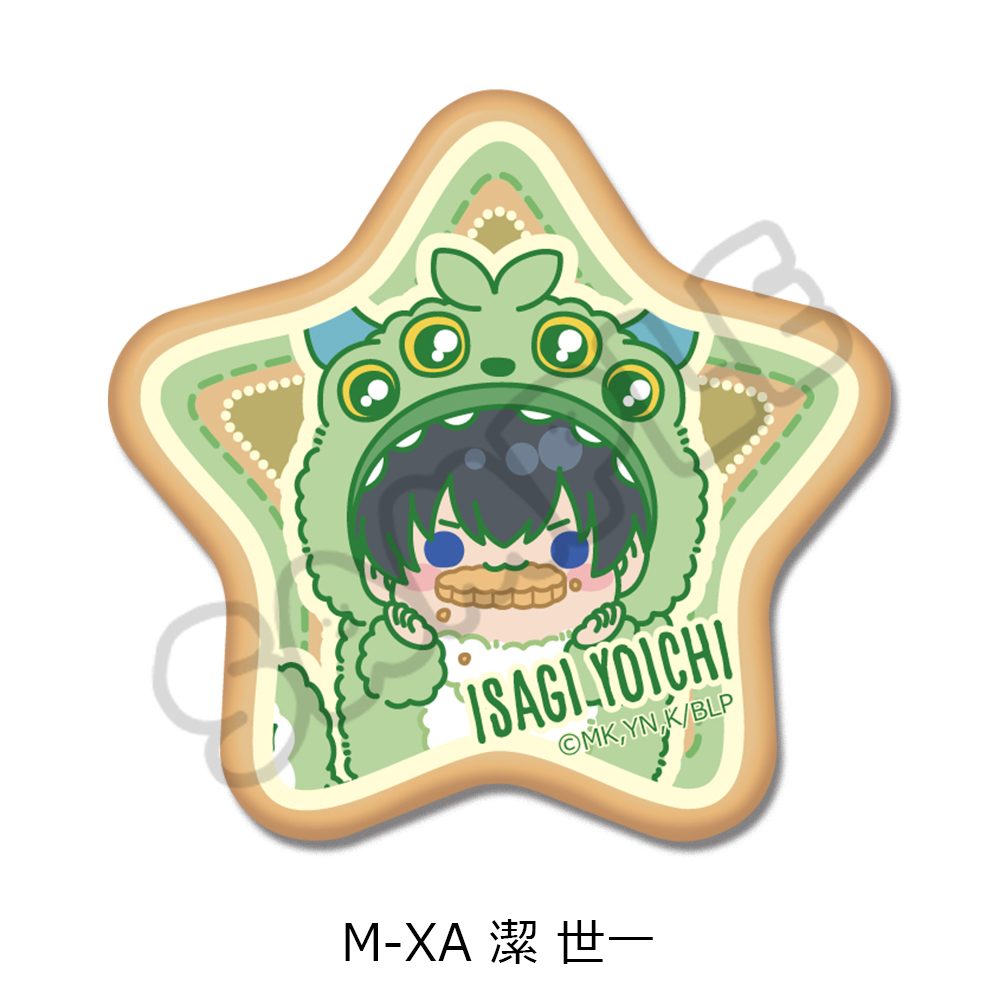 ブルーロック 第9弾 星型缶バッジ M-XA 潔世一 ("Blue Lock" Vol. 9 Star Can Badge M-XA Isagi Yoichi)