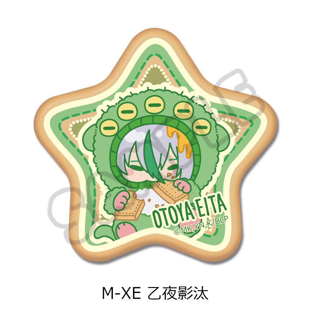 ブルーロック 第9弾 星型缶バッジ M-XE 乙夜影汰 ("Blue Lock" Vol. 9 Star Can Badge M-XE Otoya Eita)