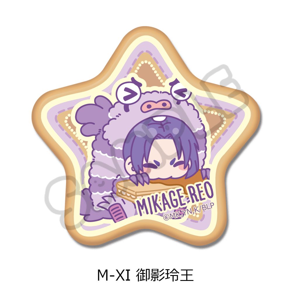 ブルーロック 第9弾 星型缶バッジ M-XI 御影玲王 ("Blue Lock" Vol. 9 Star Can Badge M-XI Mikage Reo)