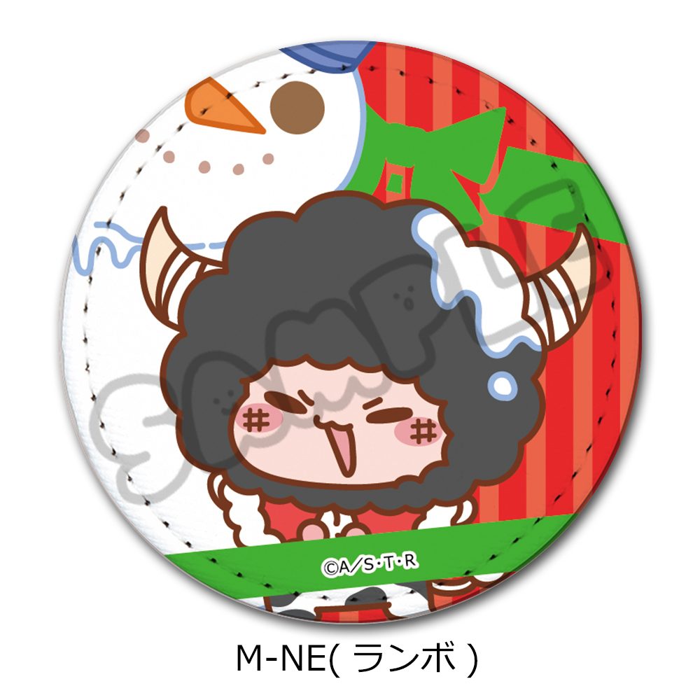 家庭教師ヒットマンREBORN! 第4弾 レザーバッジ(丸形) M-NE ランボ ("Reborn!" Vol. 4 Leather Badge (Round) M-NE Lambo)