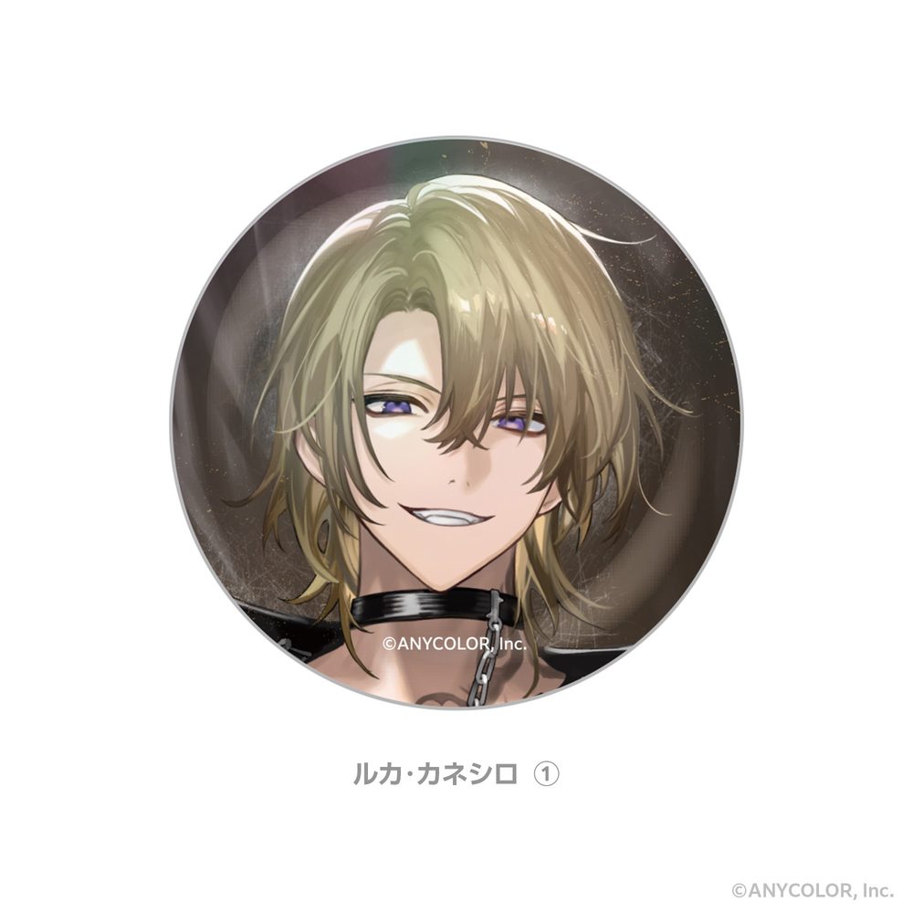 NIJISANJI EN 周年企画 Luxiem ホログラム缶バッジ ルカ・カネシロ 1 (NIJISANJI EN Anniversary Project Luxiem Hologram Can Badge Luca Kaneshiro 1)