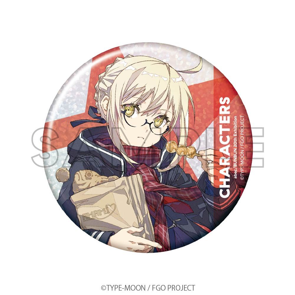 abec/BUNBUN 20th Exhibition CHARACTERS BIGキラキラ缶バッジ Fate/Grand Order 謎のヒロインX[オルタ] (abec/BUNBUN 20th Exhibition CHARACTERS Big Kirakira Can Badge "Fate/Grand Order" Mysterious Heroine X (Alter))