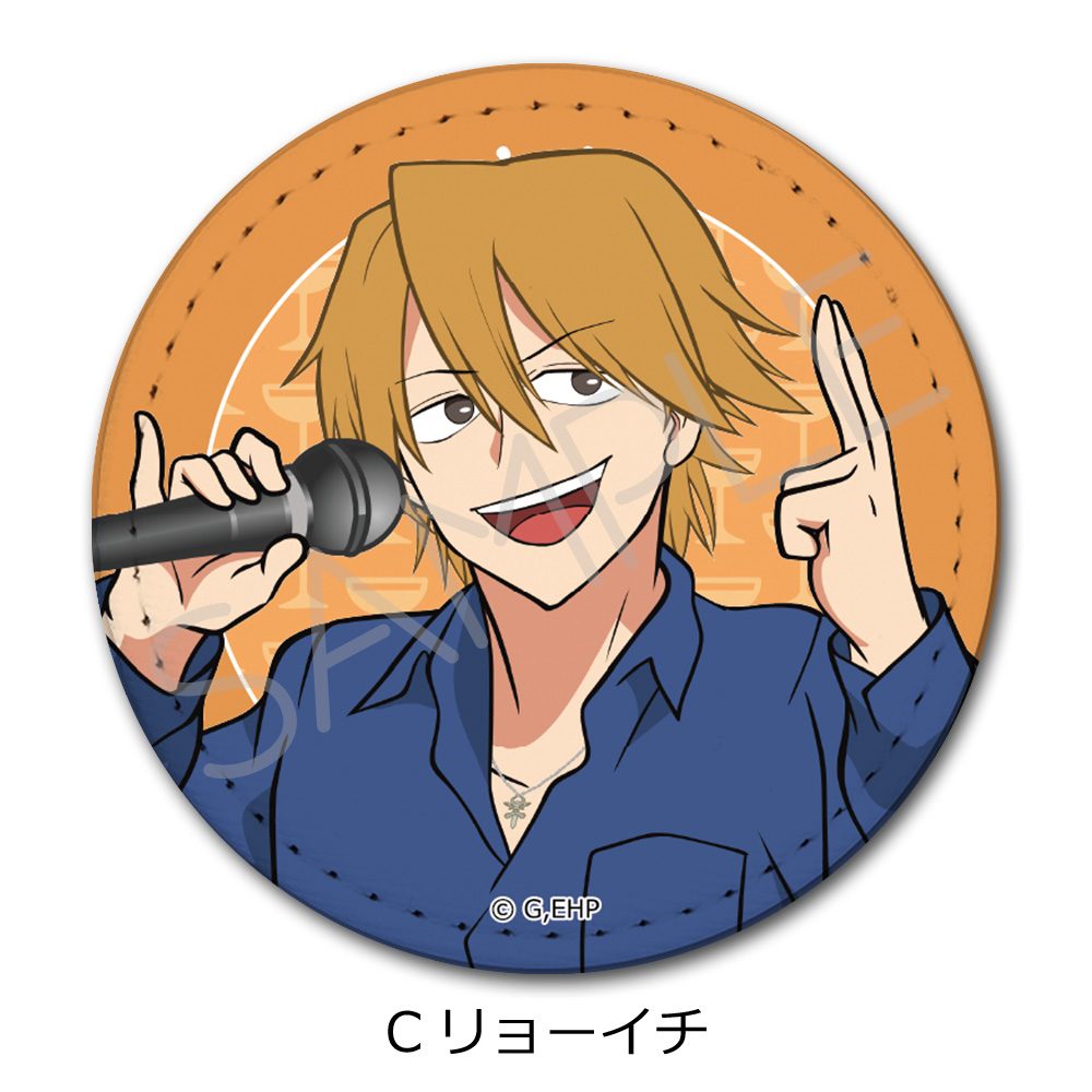 えぶりでいホスト レザーバッジ(丸形) C リョーイチ ("Everyday Host" Leather Badge (Round) C Ryoichi)